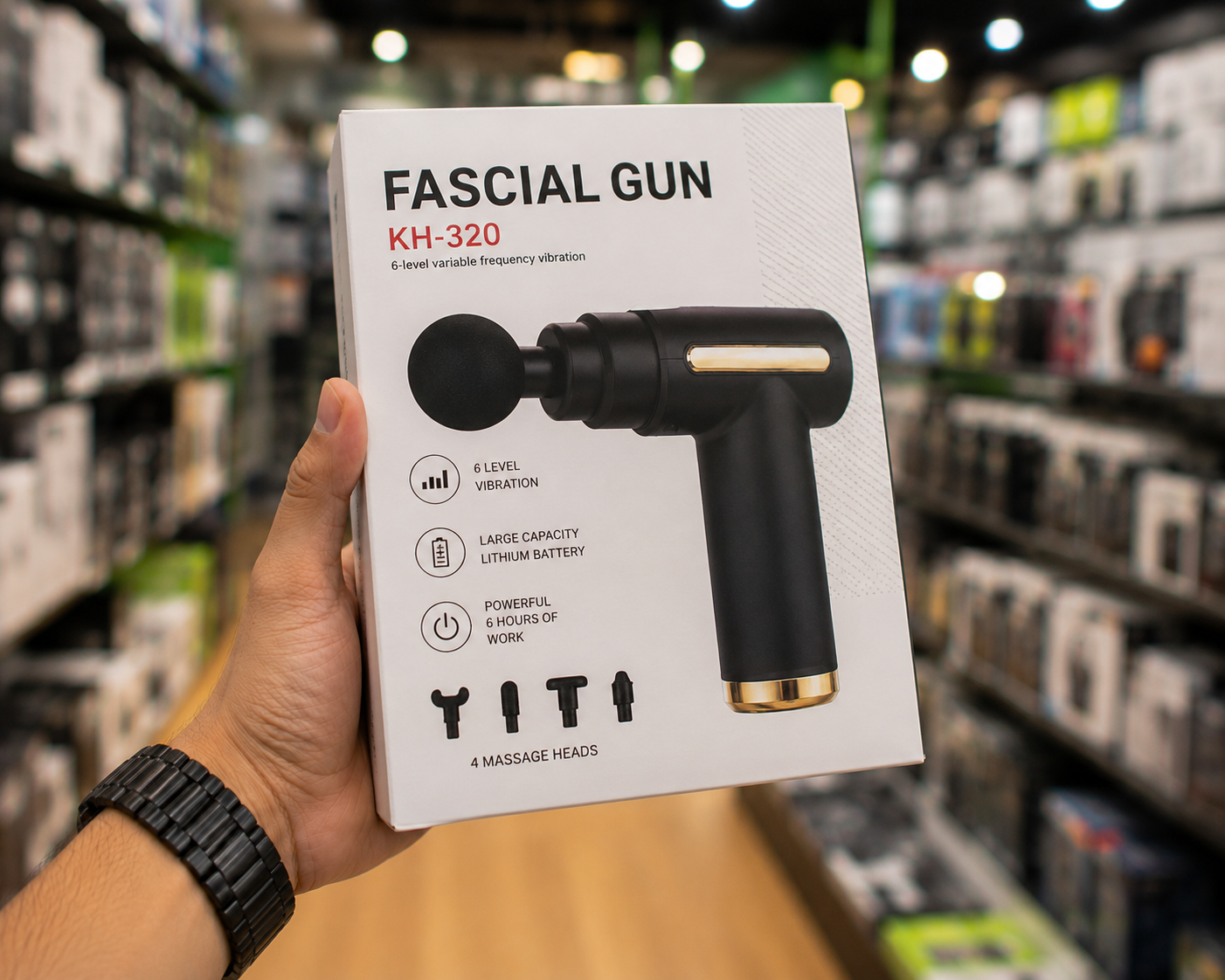 DEEP TISSUE ELECTRIC MASSAGER
