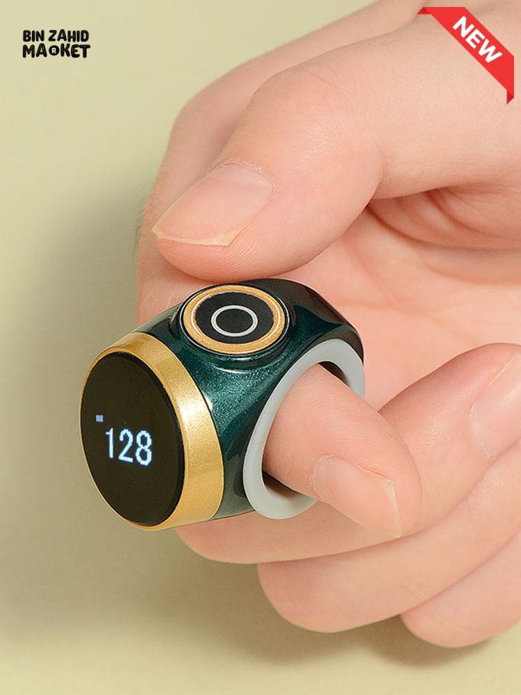 SMART WATERPROOF DIGITAL ZIKR TASBEEH RING