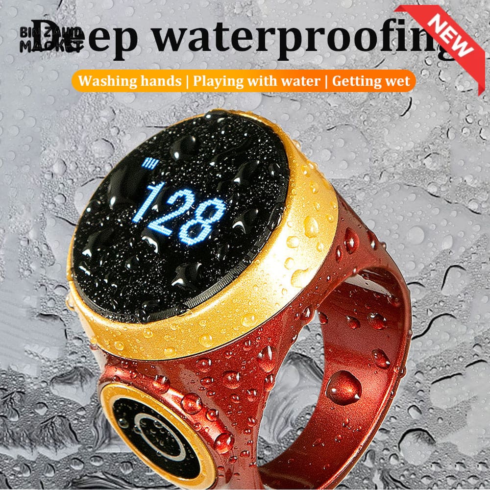 SMART WATERPROOF DIGITAL ZIKR TASBEEH RING